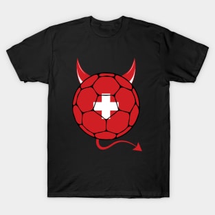 Switzerland Football Halloween T-Shirt